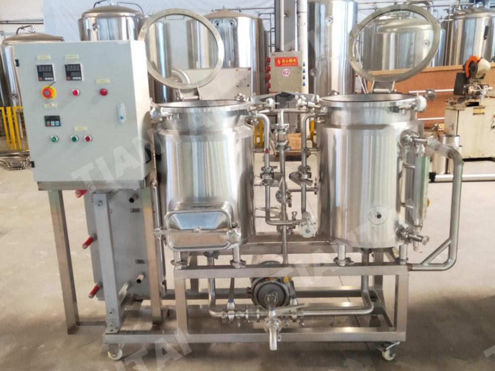 <b>50L Pilot home brew beer machine for recipe testing</b>